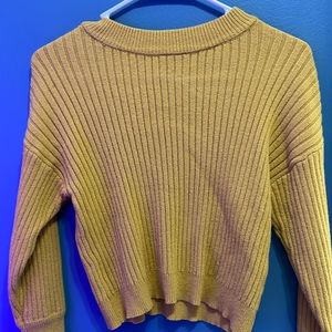 Yellow medium sweater